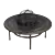 Classic Firepit Table Ø132 cm 3D model small image 1