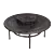 Classic Firepit Table Ø132 cm 3D model small image 3