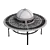 Classic Firepit Table Ø132 cm 3D model small image 7