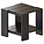 Modern Crate Style Side Tables 3D model small image 2