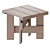 Modern Crate Style Side Tables 3D model small image 5