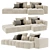 Modern Shamara Sofa - 2015 3D model small image 2