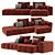 Modern Shamara Sofa - 2015 3D model small image 3