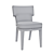 Elegant Philippe Hurel Chair Niels 3D model small image 3