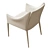 Modern Ergonomic Vela Chair 3D model small image 4