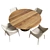 Modern Dorian Table For Stylish Dining 3D model small image 3