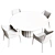 Modern Dorian Table For Stylish Dining 3D model small image 6