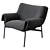 Contemporary Wrap Lounge Chair - Enhance Your Space 3D model small image 1