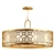 Elegant Allegretto Drum Chandelier 3D model small image 1