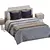 Adona Bed Set, divan.ru 3D model small image 2