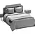 Adona Bed Set, divan.ru 3D model small image 5