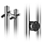 Terminus 1 Towel Warmers Set 3D model small image 2