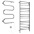 Terminus 1 Towel Warmers Set 3D model small image 5
