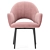 Luxury Bailey Velvet Dining Armchair 3D model small image 5