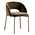 Contemporary Kitchen Chair Halmar K455 3D model small image 2