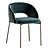 Contemporary Kitchen Chair Halmar K455 3D model small image 4