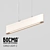 Carlo Light 2 Wooden Pendant Light 3D model small image 2