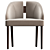 Modern Cahn II Armchair 3D model small image 2