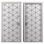 Bakardi Metal Entry Door 3D model small image 4