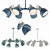 Modern Hanging Lamp Trio Set 3D model small image 1