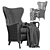 Luxury Giorgetti Armchair Design 2014 3D model small image 5