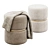 Duhome Grand Rapids Round Ottoman 3D model small image 1