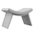 Elegant Baker Sway Bench 3D model small image 2