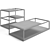 Manhattan Coffee Tables Set Luxence 3D model small image 5