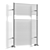  Sleek Steel Towel Warmer 3D model small image 3