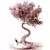 Japanese Bonsai Flower Set 10 3D model small image 7