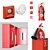 Security & Fire Alarm Set 3D model small image 2