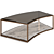 Luxence Manhattan Coffee Tables Set 3D model small image 3
