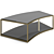 Luxence Manhattan Coffee Tables Set 3D model small image 4