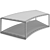 Luxence Manhattan Coffee Tables Set 3D model small image 5