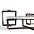 Elegant Poltrona Frau Fidelio Tables 3D model small image 2