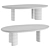 Sleek Round McGuire Cocktail Table 3D model small image 3