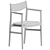 Contemporary Kamuy Chair Set, 3-Piece 3D model small image 5