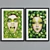 Modern Fruit Portrait Picture Frame Set 3D model small image 4