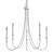 Farmhouse 5-Light Chandelier Lighting 3D model small image 2