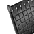 Modern Leather and Mahogany Chair 3D model small image 2