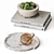 Boho Chic Decor Set by Cornerdesign 3D model small image 3