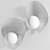 Shell Petal Wall Lamp - Muni Sconce 3D model small image 5