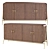 Mallund Cosmorelax Oak Sideboard 3D model small image 1