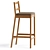 Elegant Julie Stool Emilio Nanni 3D model small image 2