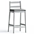 Elegant Julie Stool Emilio Nanni 3D model small image 3