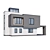 Contemporary Individual House Model 3D model small image 2