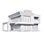 Contemporary Individual House Model 3D model small image 6