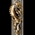Dragon Wall Light Fixture - 5 3D model small image 3