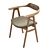Luxury Mid Century Office Set 3D model small image 8