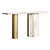 Sleek Marble Modern Console Table 3D model small image 2